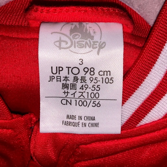 DISNEY | Red Jacket | Toddler Size 3 - Picture 3 of 4